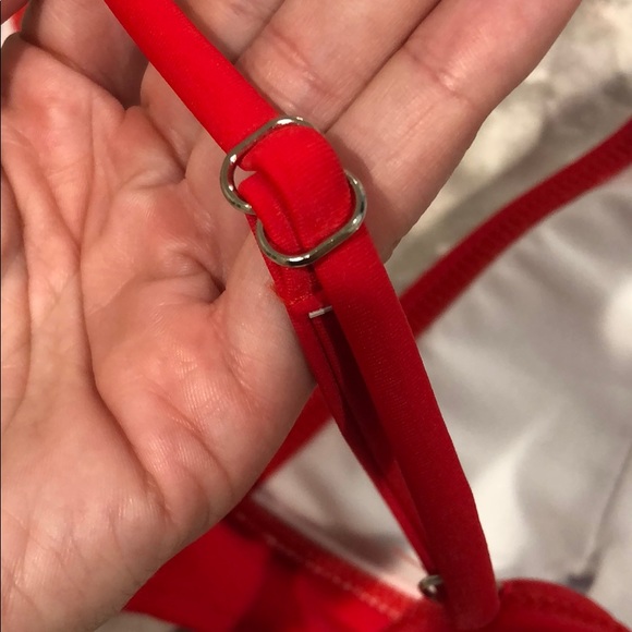 Zaful red bathing suit top - Picture 6 of 6